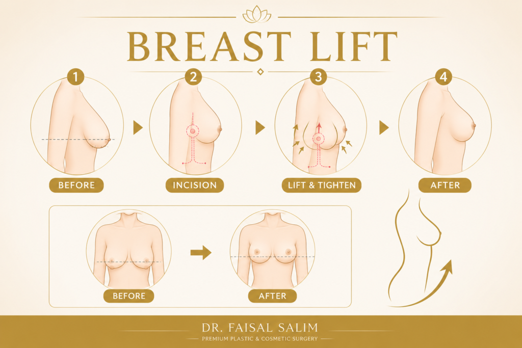 Breast Lift in Dubai by Dr Daisal Salim