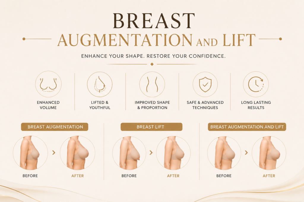 Breast Augmentation And Lift in Dubai