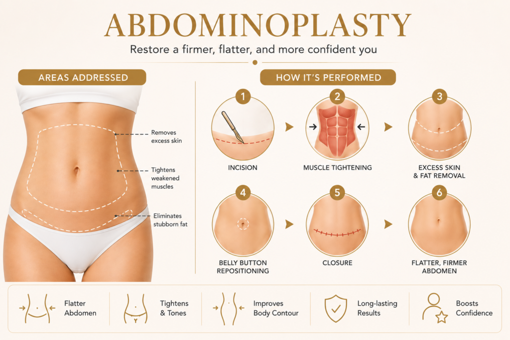 What Is Abdominoplasty Surgery in Dubai - Dr Faisal